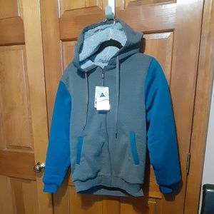 Speed Your Run Fleece Lined Hooded Jacket